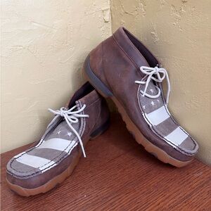 Twisted X Brown and Cream Men's Boots